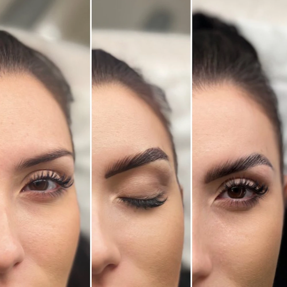 Efekt laminacji i stylizacji brwi 2