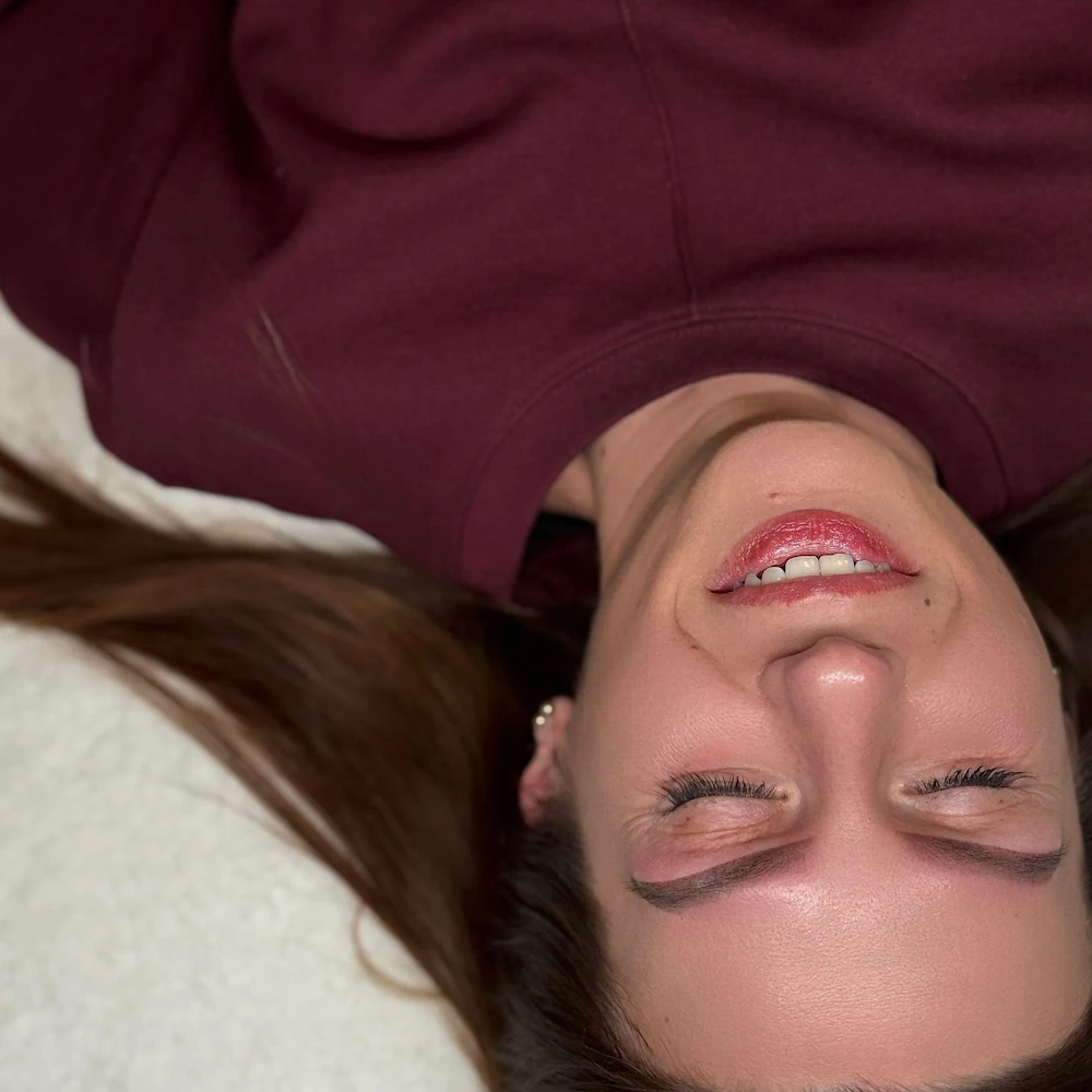 Makijaż permanentny brwi Powder Ombre - efekt 1