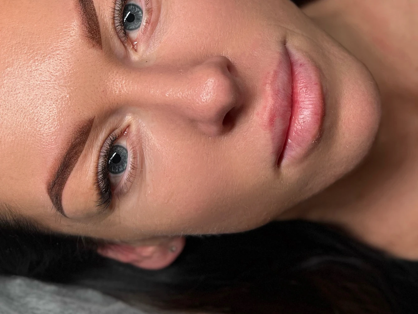 Makijaż permanentny brwi Powder Ombre - efekt 4