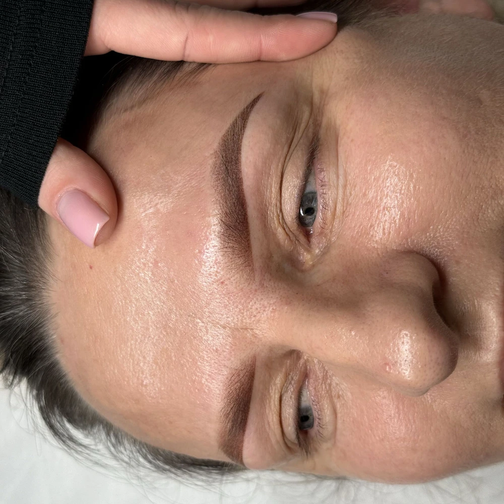 Makijaż permanentny brwi Powder Ombre - efekt 6